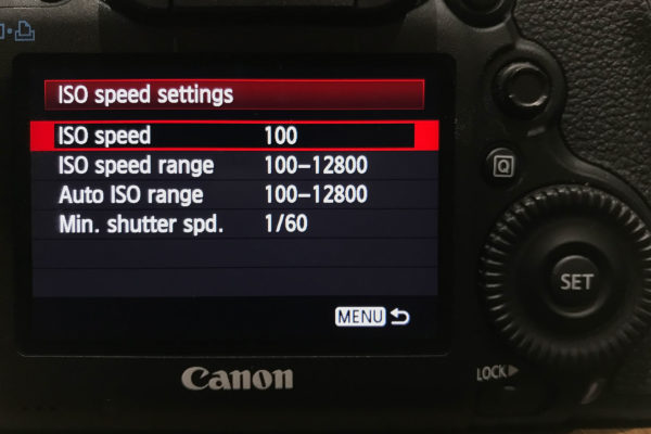 In Camera's Manu set the minimum and maximum ISO setting as well as the minimum shutter speed.